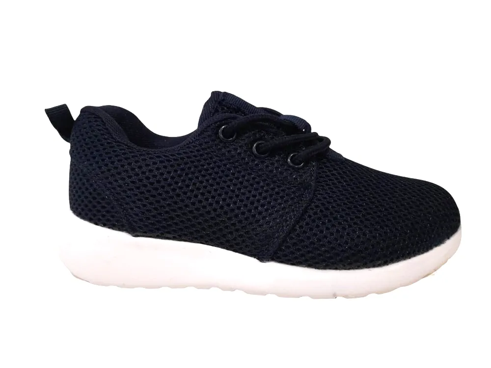 Active Walkers Navy Blue Younger Boys Trainers