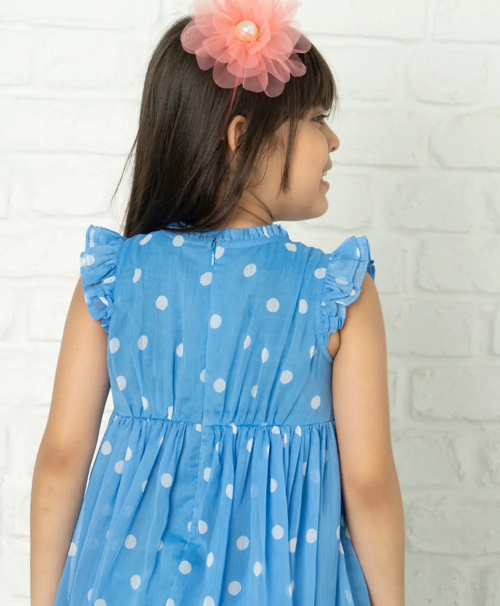 All-over Polka Dot Print Dress