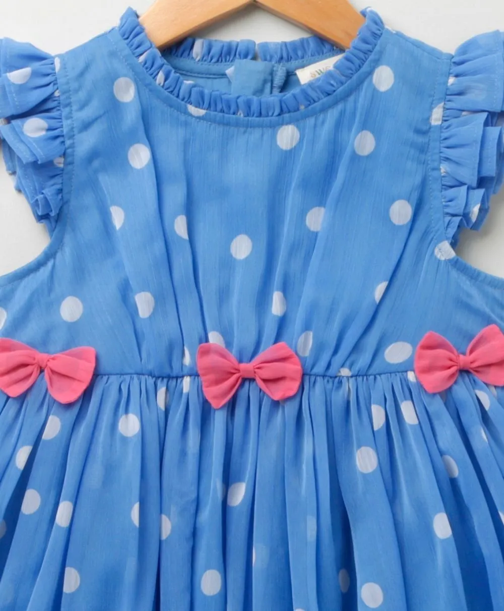 All-over Polka Dot Print Dress