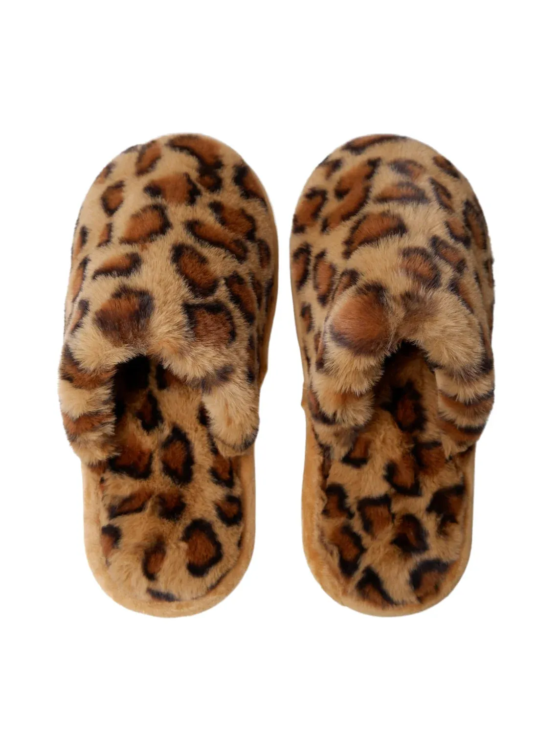 Black Colour Leo Slippers