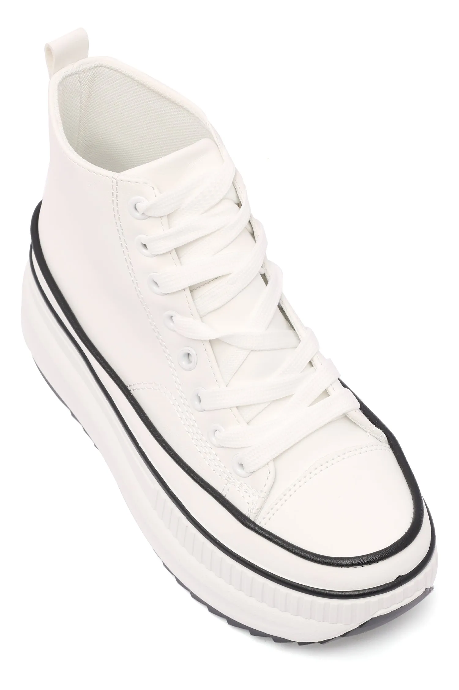 BOOT SNEAKERS-WHITE