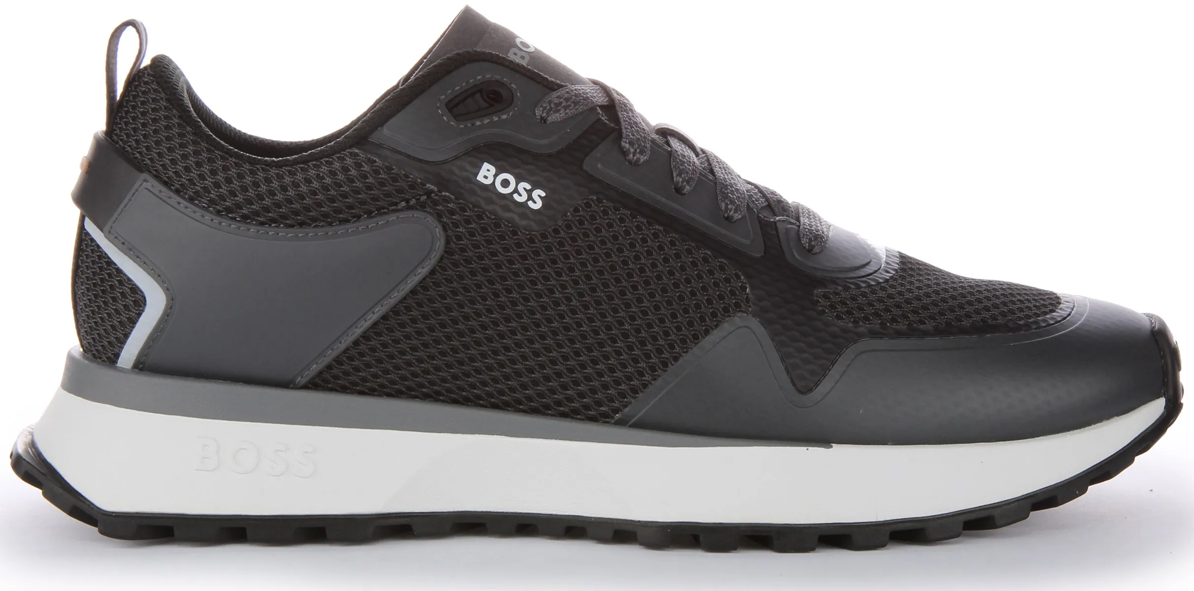 Boss Jonah Runner Meth In Black Grey For Men