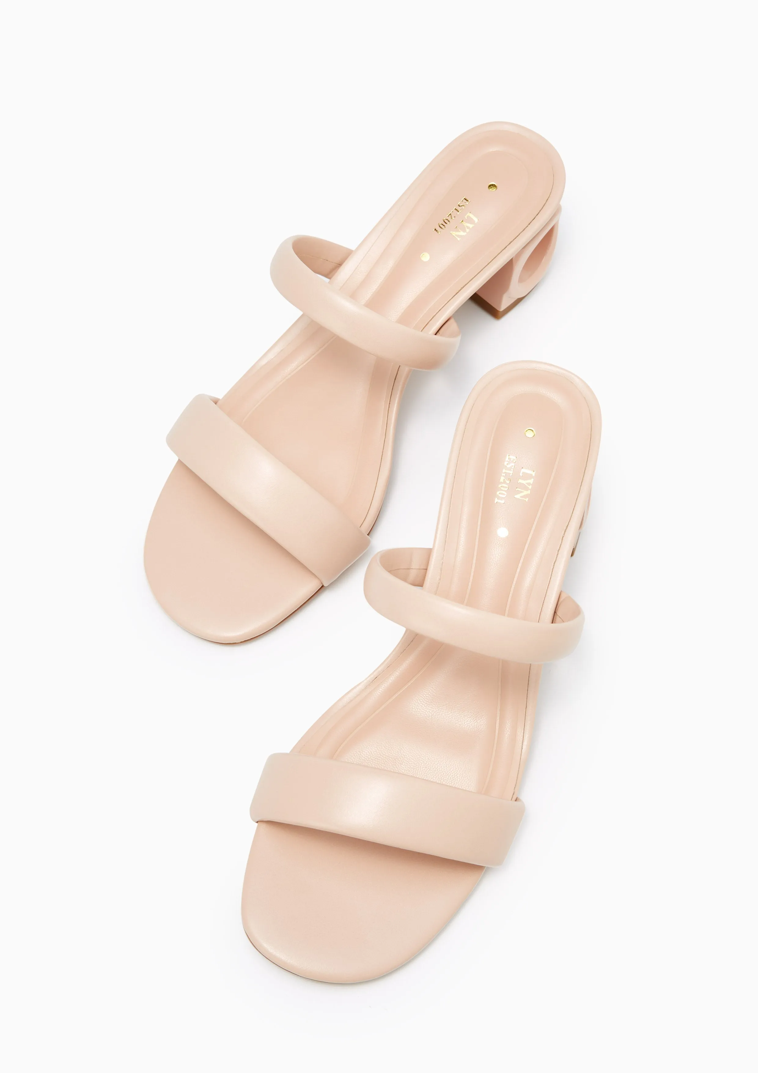 Broc Heel Sandals Pink