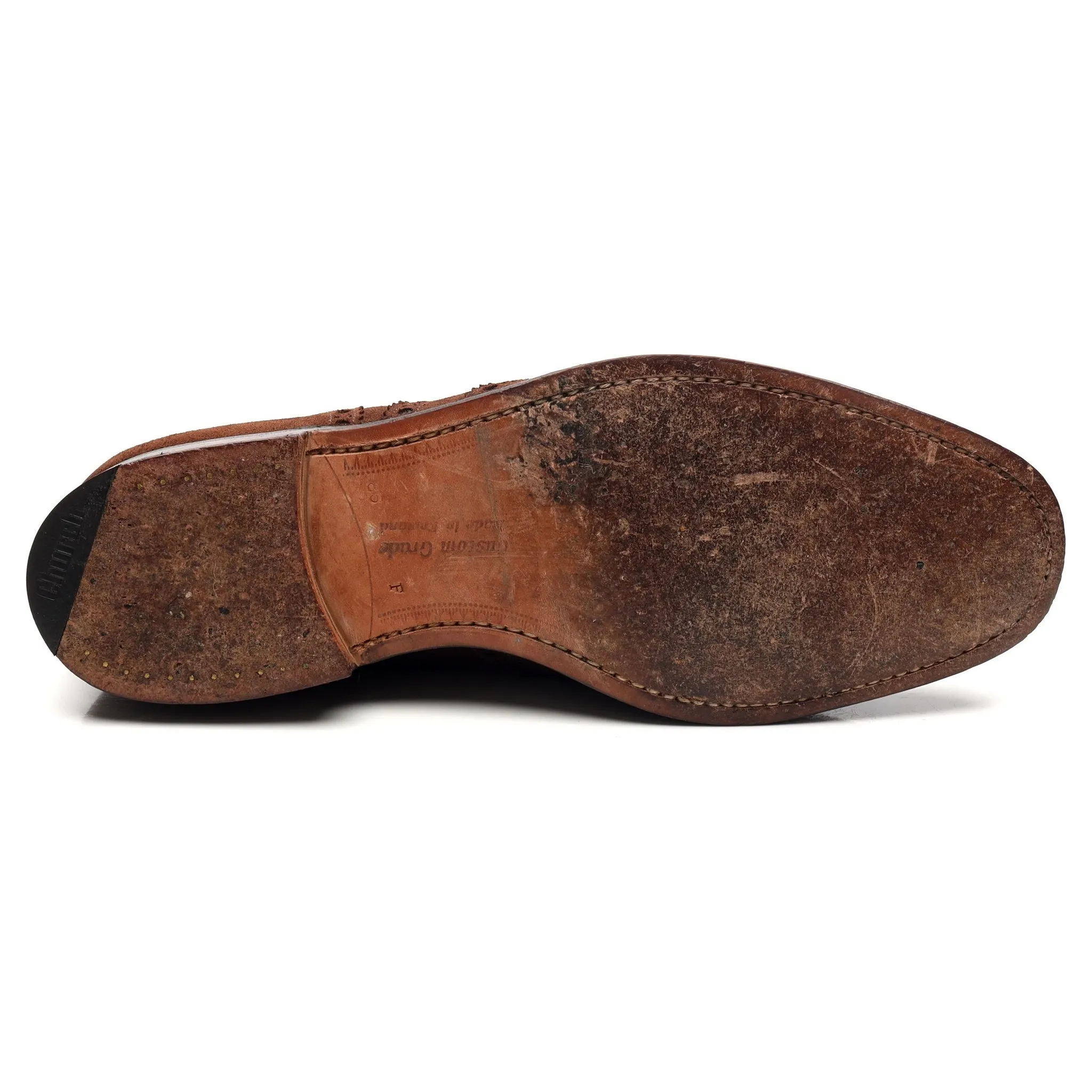 'Buck' Brown Suede Brogues UK 8.5 F