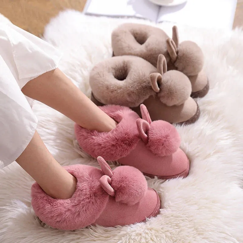 BUNNY HOP COZY SLIPPERS