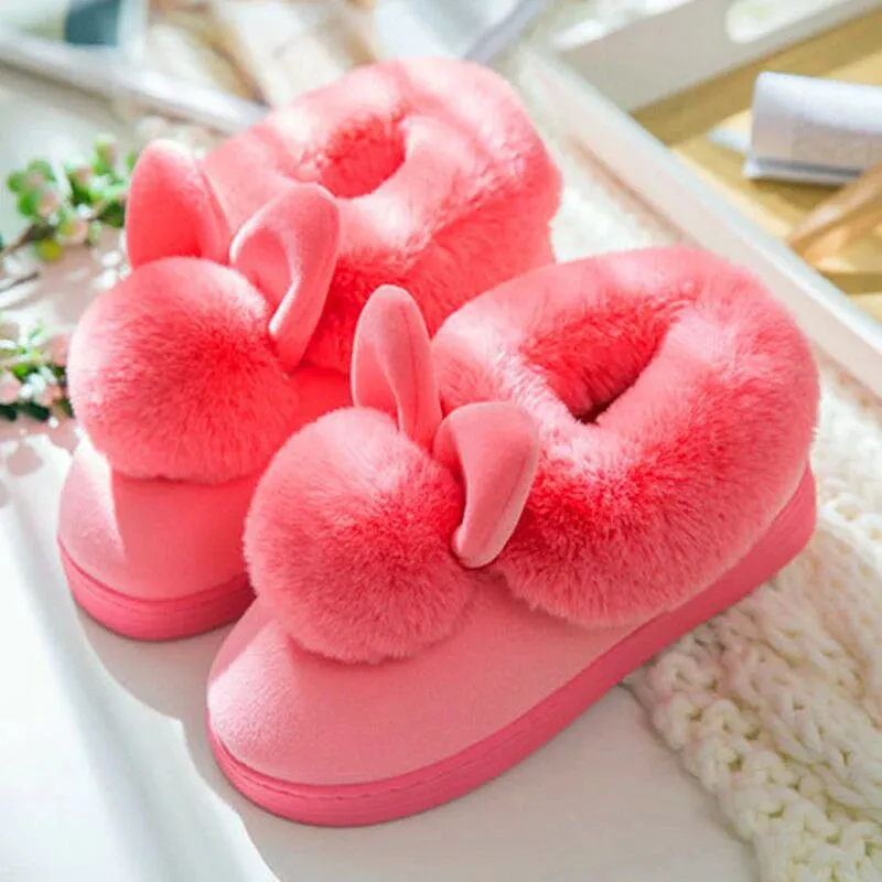 BUNNY HOP COZY SLIPPERS