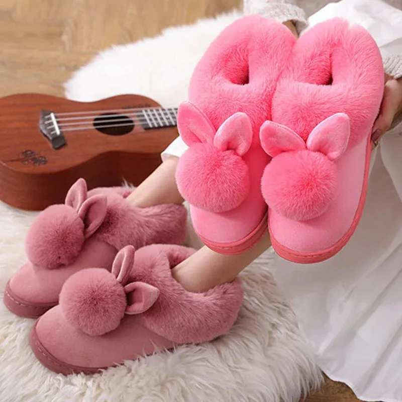 BUNNY HOP COZY SLIPPERS