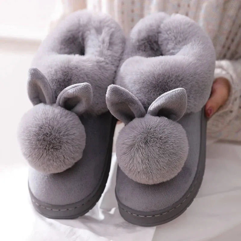 BUNNY HOP COZY SLIPPERS