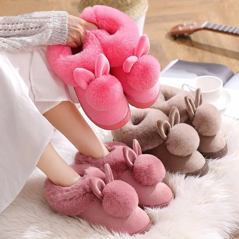 BUNNY HOP COZY SLIPPERS