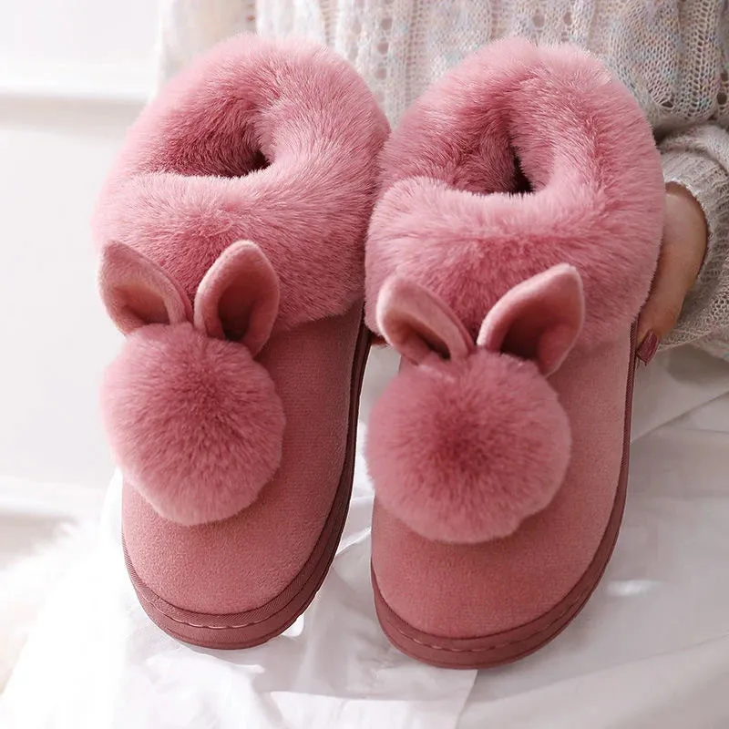 BUNNY HOP COZY SLIPPERS