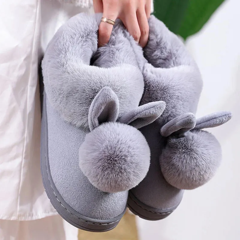 BUNNY HOP COZY SLIPPERS