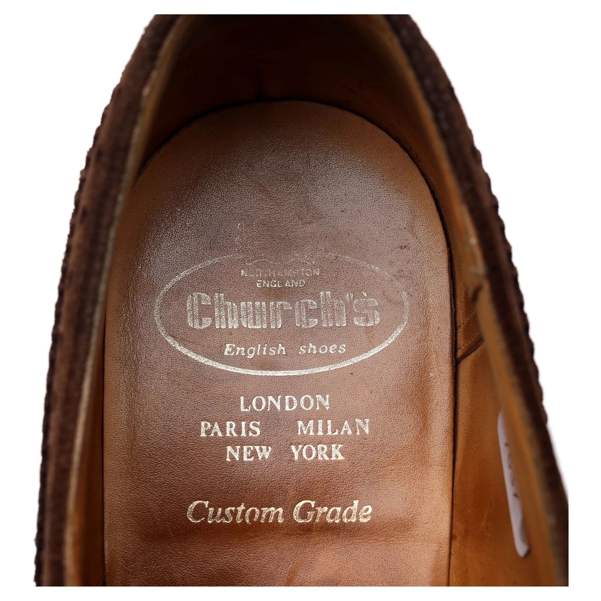 'Chetwynd' Brown Suede Brogues UK 9.5 F