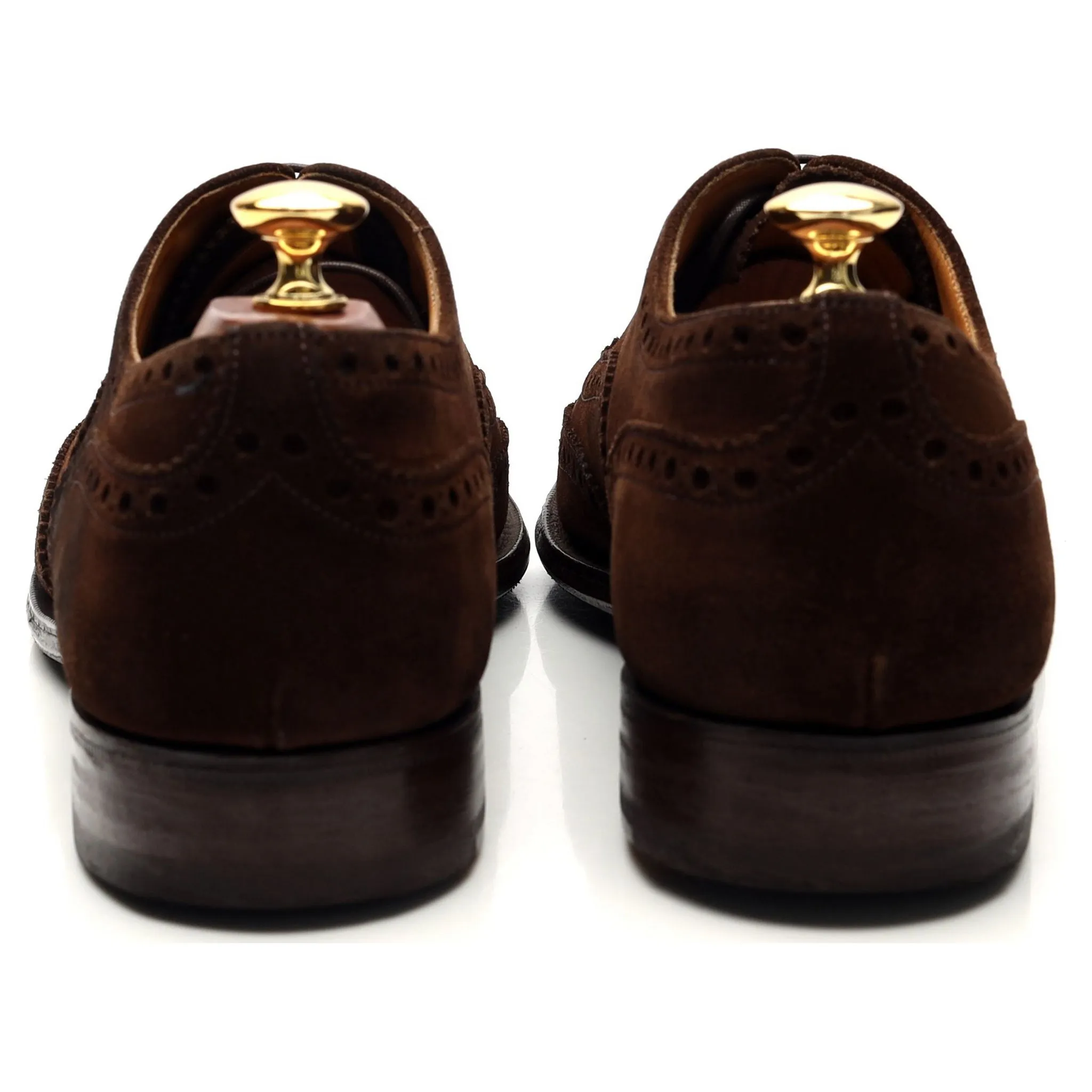 'Chetwynd' Brown Suede Brogues UK 9.5 F