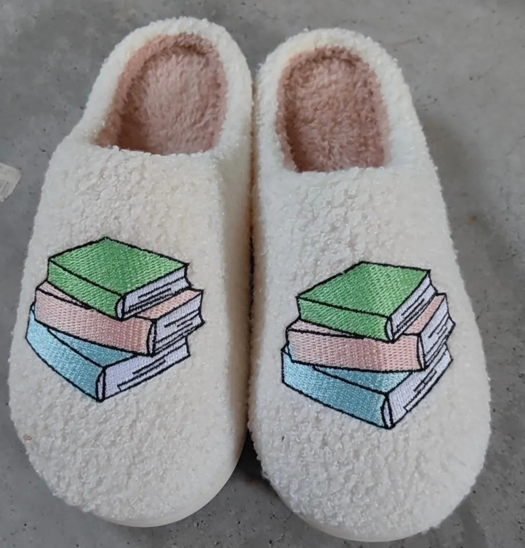 Cozy Book Club Slippers