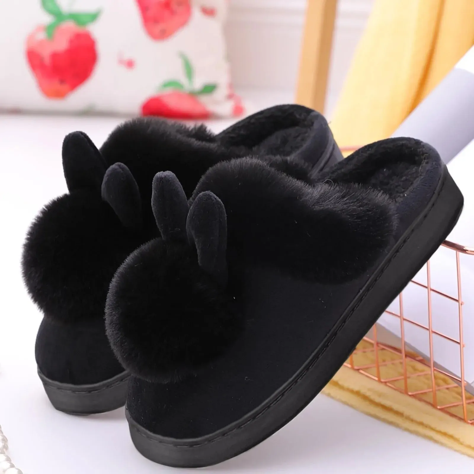 Cozy Indoor Fluffy Slippers