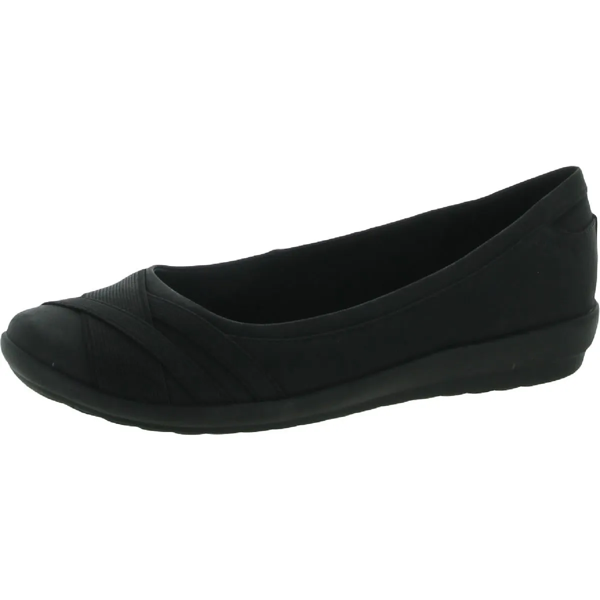 Easy Spirit Womens Acasia 3 Solid Slip On Ballet Flats