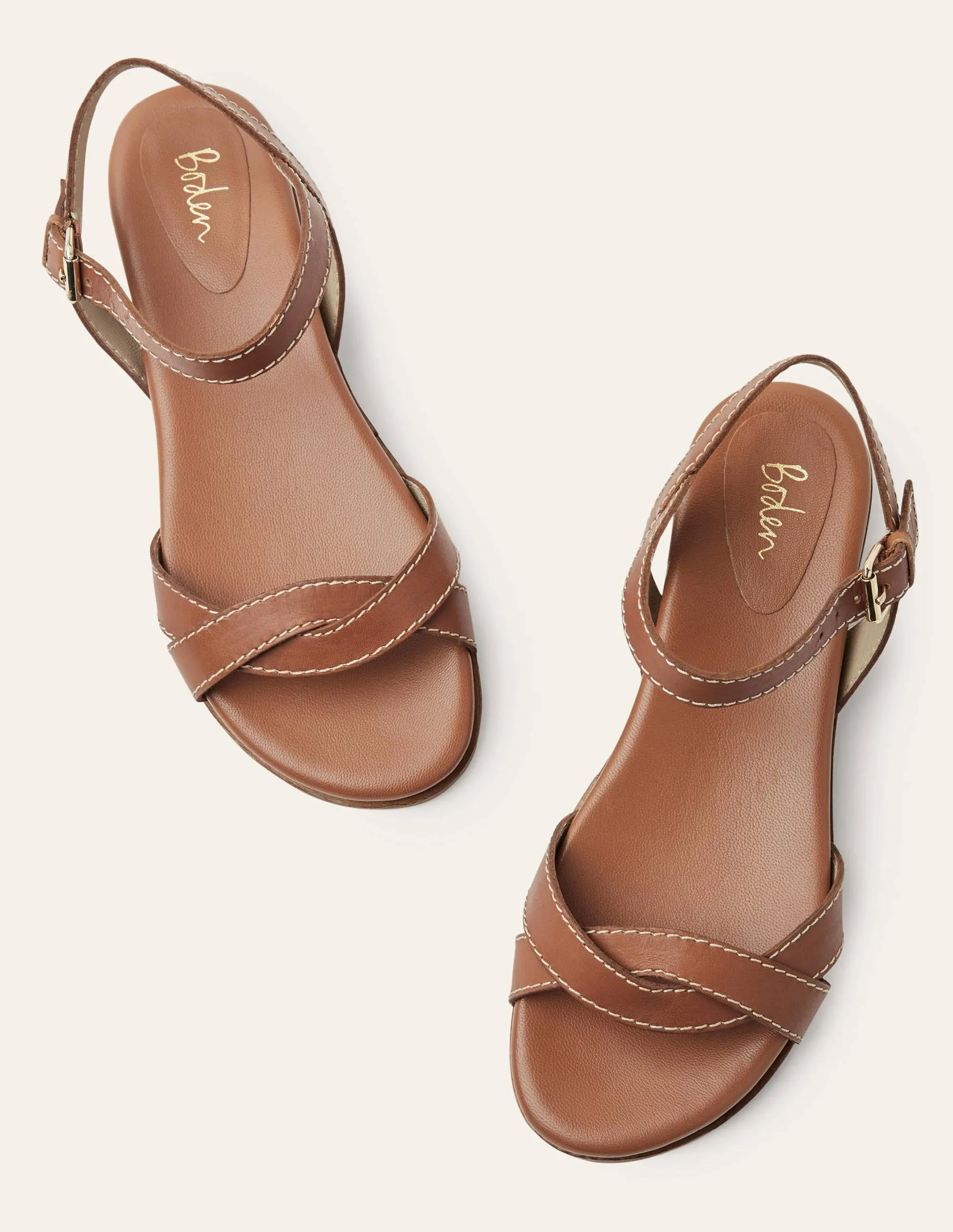 Eliza Sandals-Tan