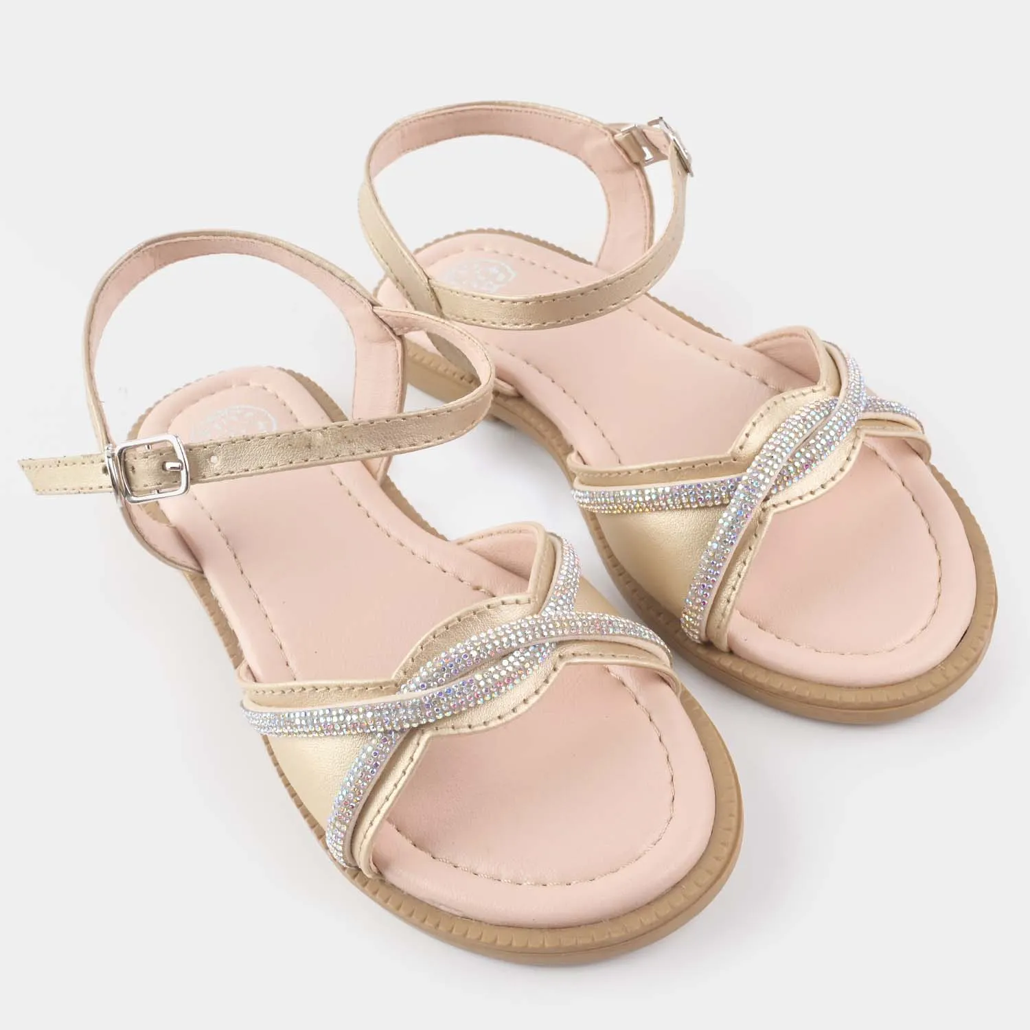 Girls Sandal 456-73-Golden