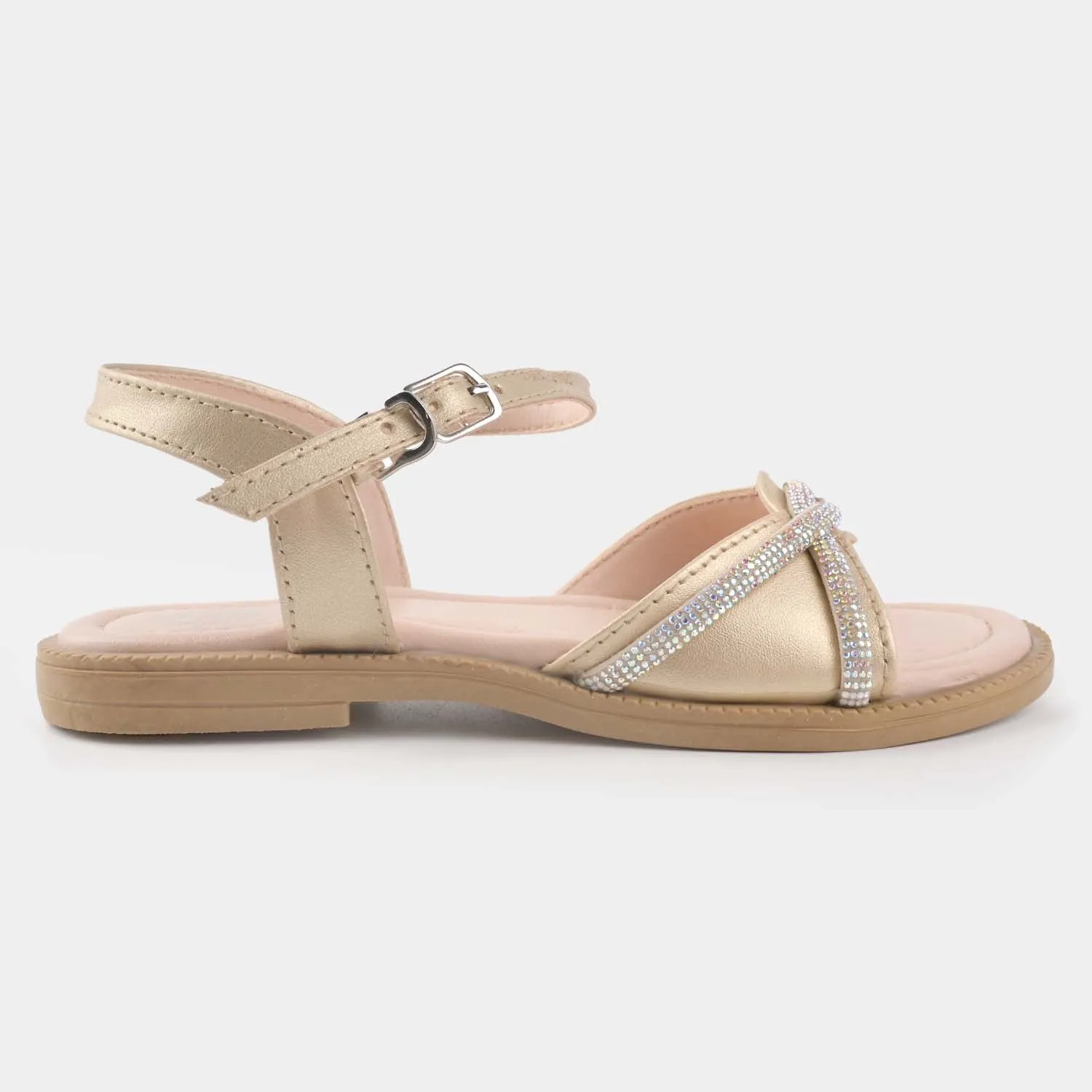 Girls Sandal 456-73-Golden