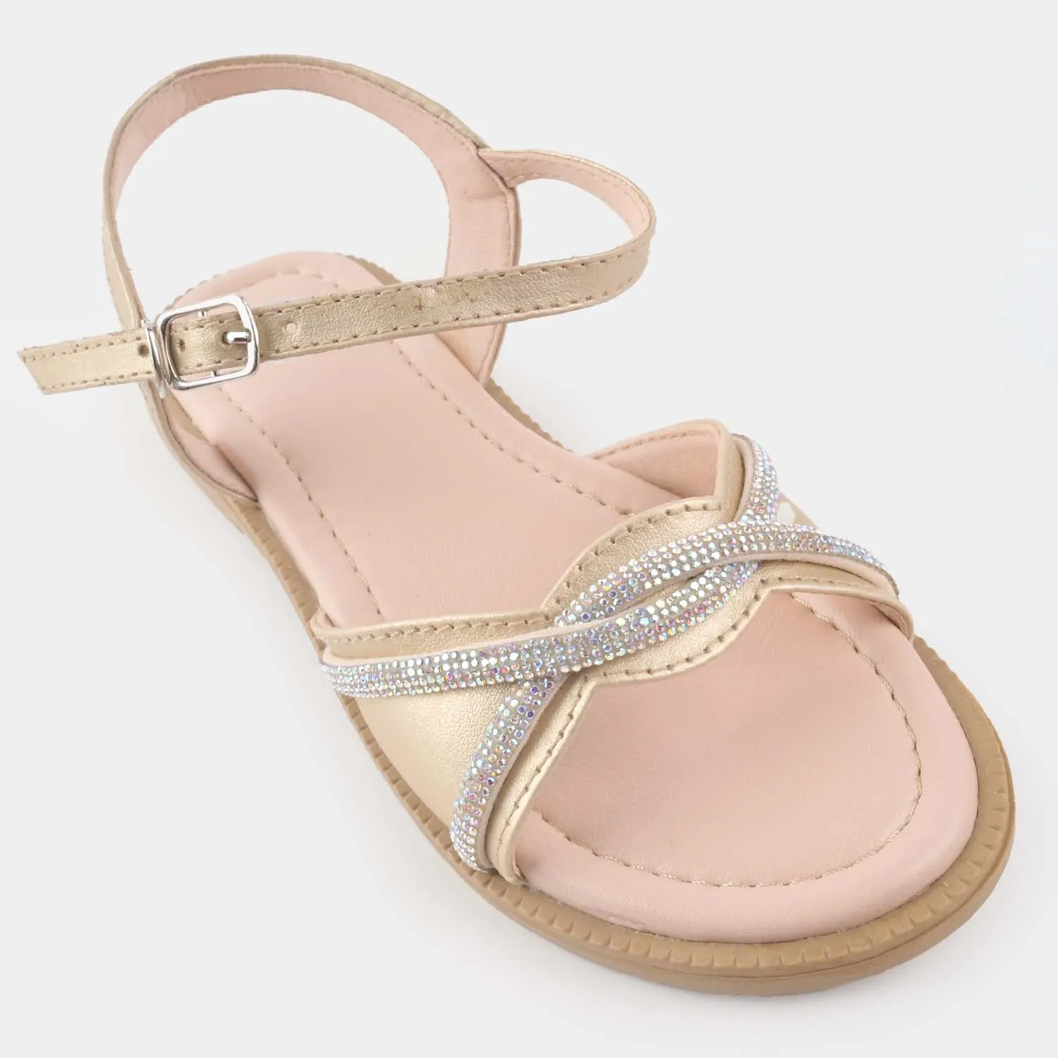 Girls Sandal 456-73-Golden