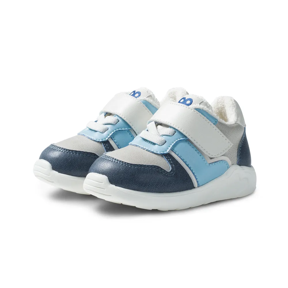 Innocently Soft Sole Non-Slip Pre-walker Blue Baby Sneakers