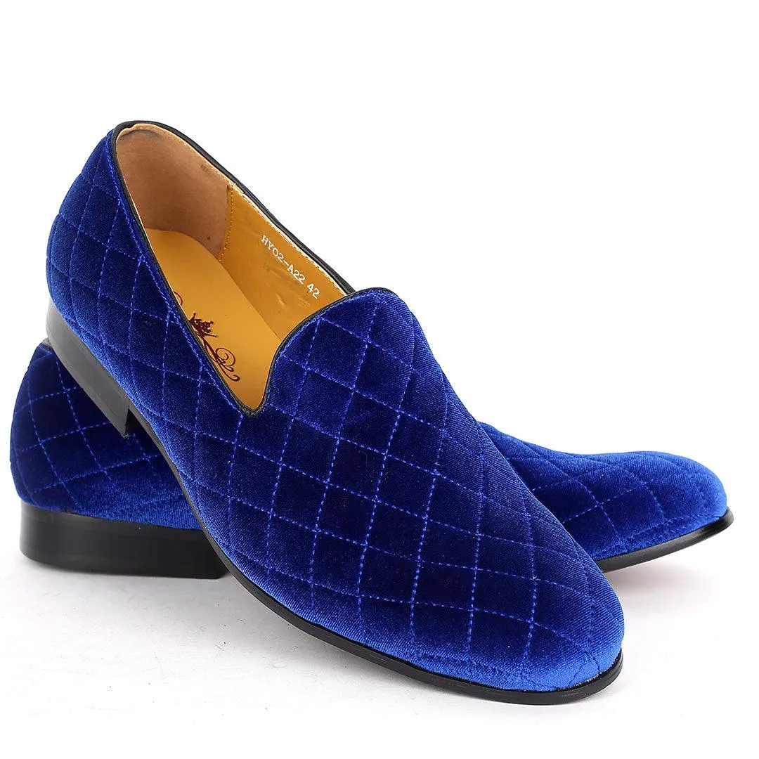 J.M Weston Royalty Designed Blue Suede Shoe