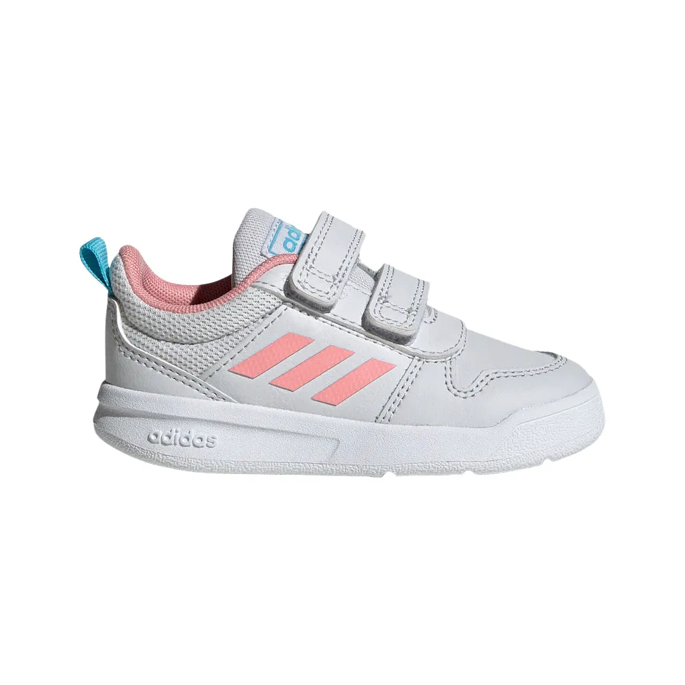 Kids Girls Adidas Tensaur Shoes White/Pink