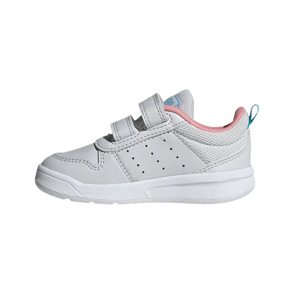 Kids Girls Adidas Tensaur Shoes White/Pink