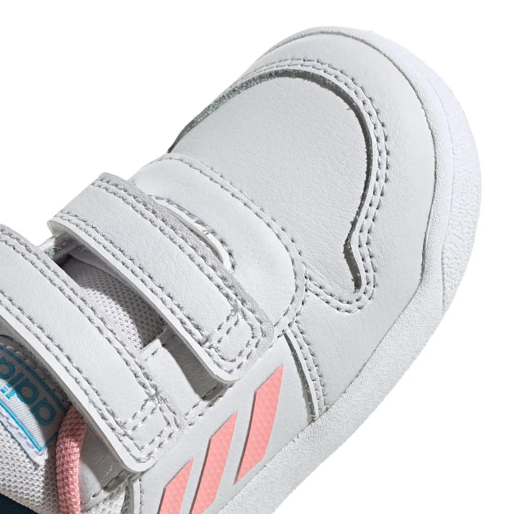 Kids Girls Adidas Tensaur Shoes White/Pink