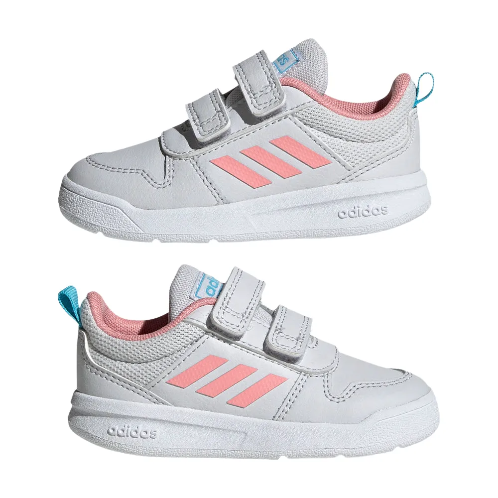 Kids Girls Adidas Tensaur Shoes White/Pink