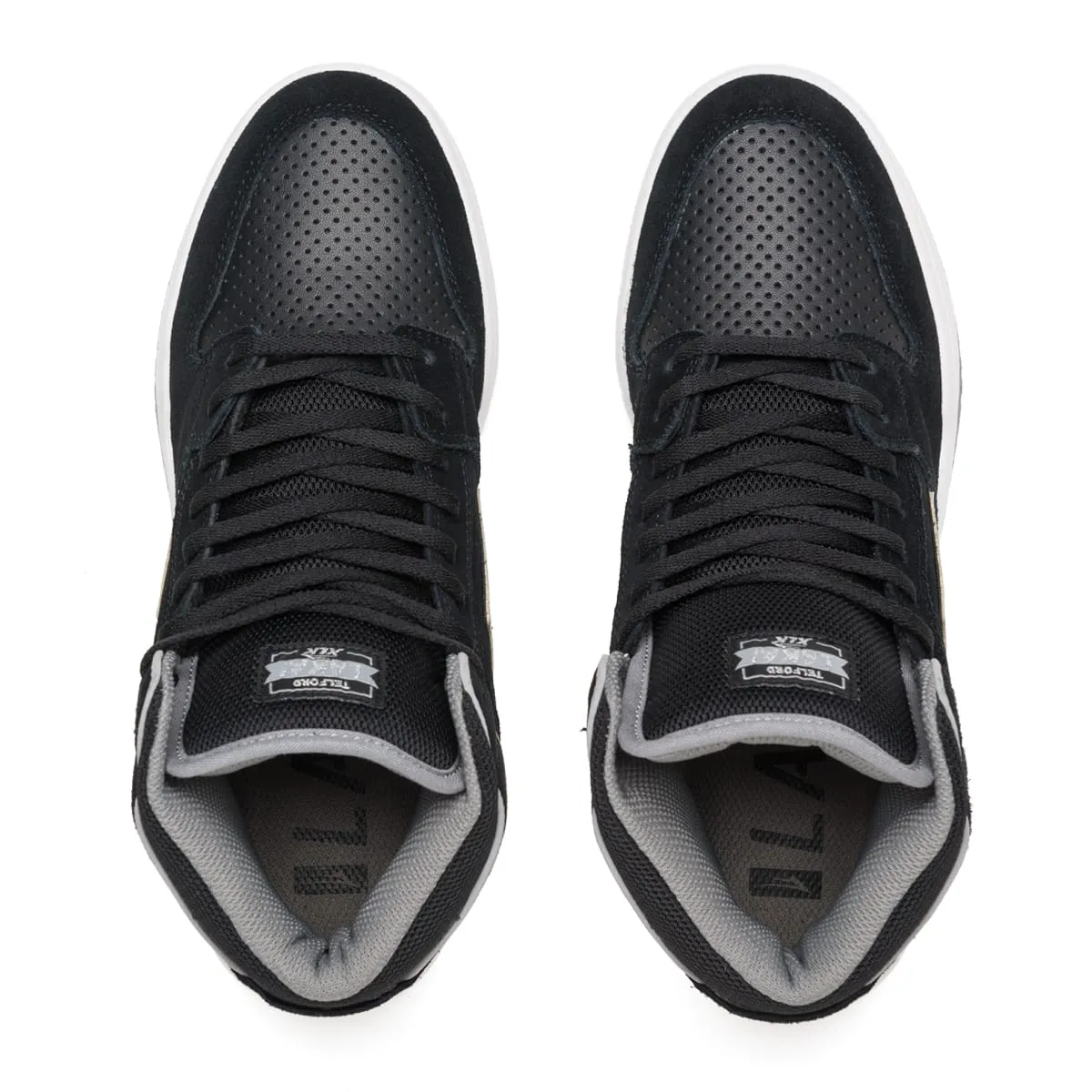 Lakai Shoes Telford - Black/Reflective Suede