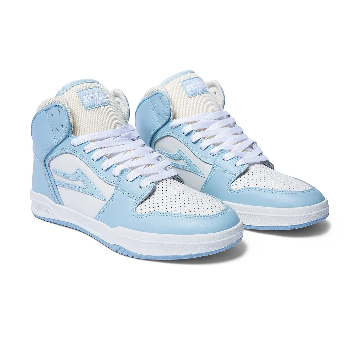 Lakai Shoes Telford - Light Blue/Cream Leather