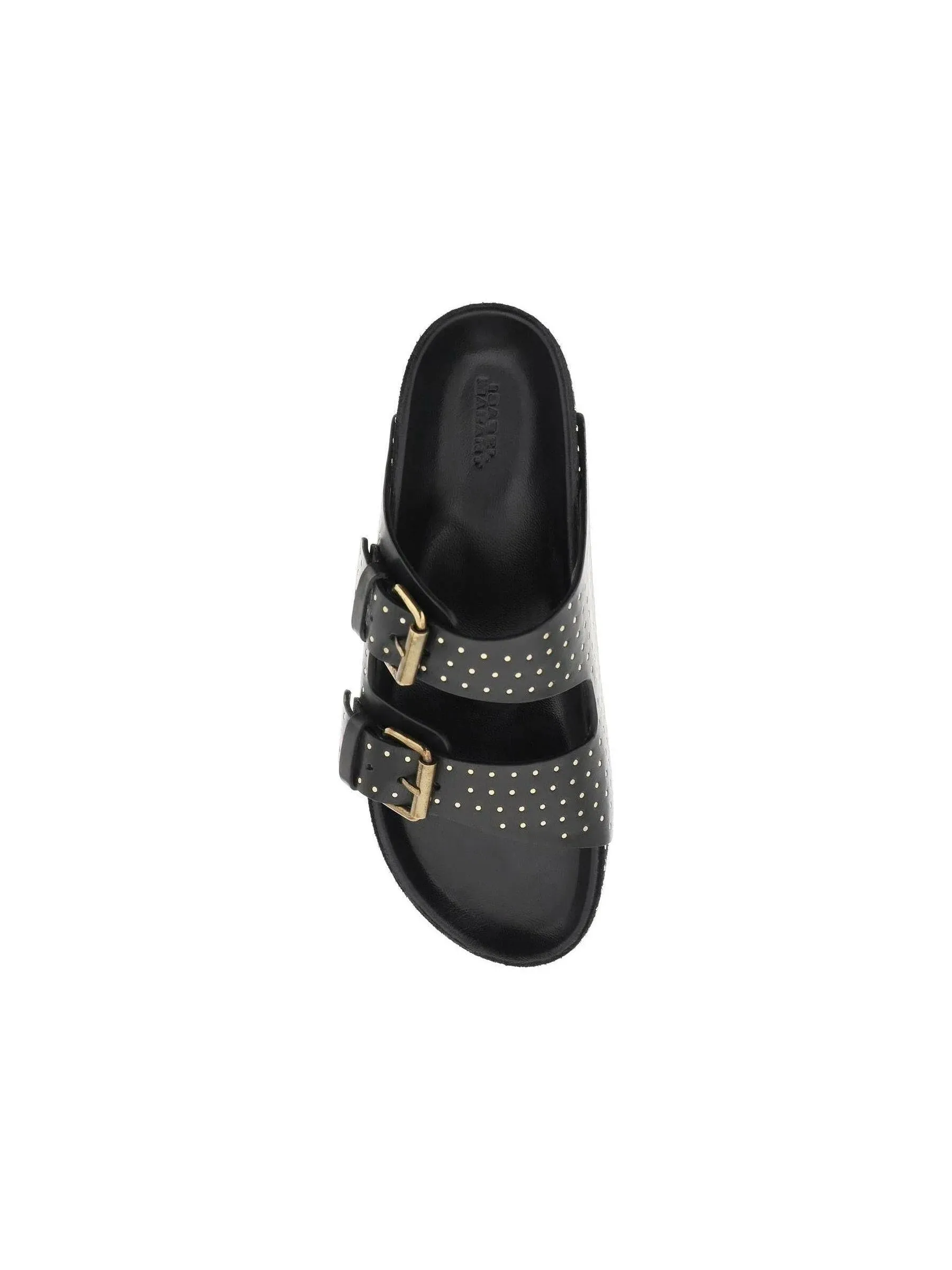 Lennyo Studded Leather Sandals