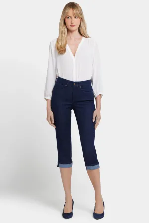 Marilyn Straight Crop Jeans - Rinse