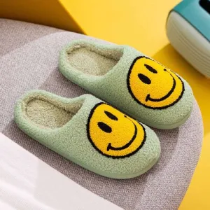 Melody Smiley Face Slippers