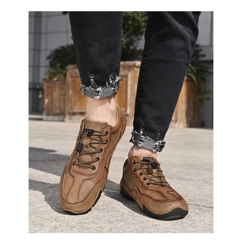 Men's Leather Casual Handmade Shoes