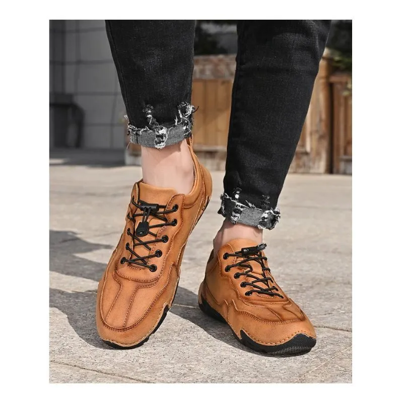 Men's Leather Casual Handmade Shoes