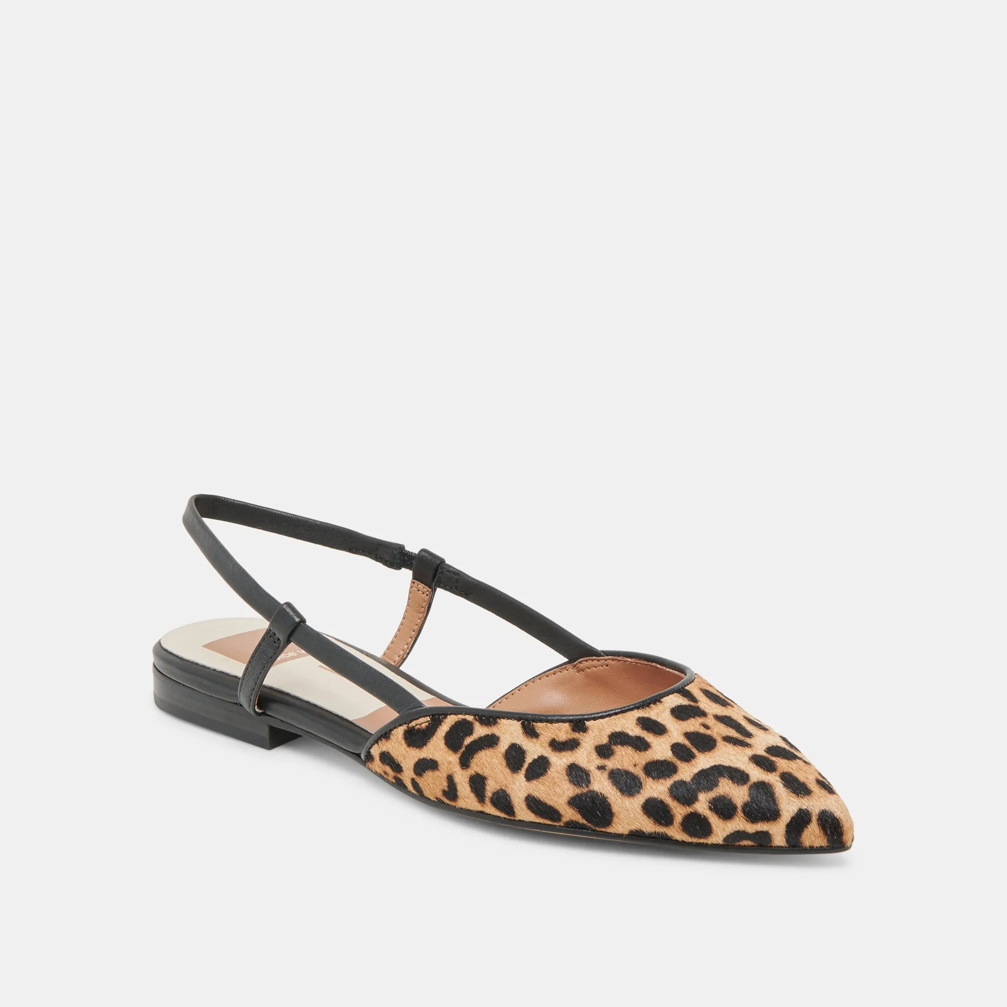 NARAH FLATS LEOPARD CALF HAIR