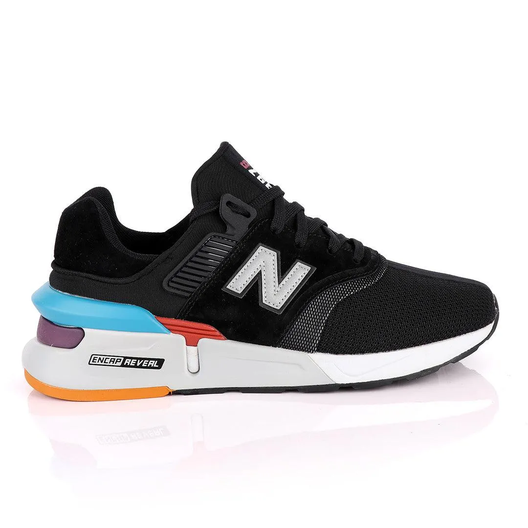 NB Encap Reveal Black Men Running Sneakers