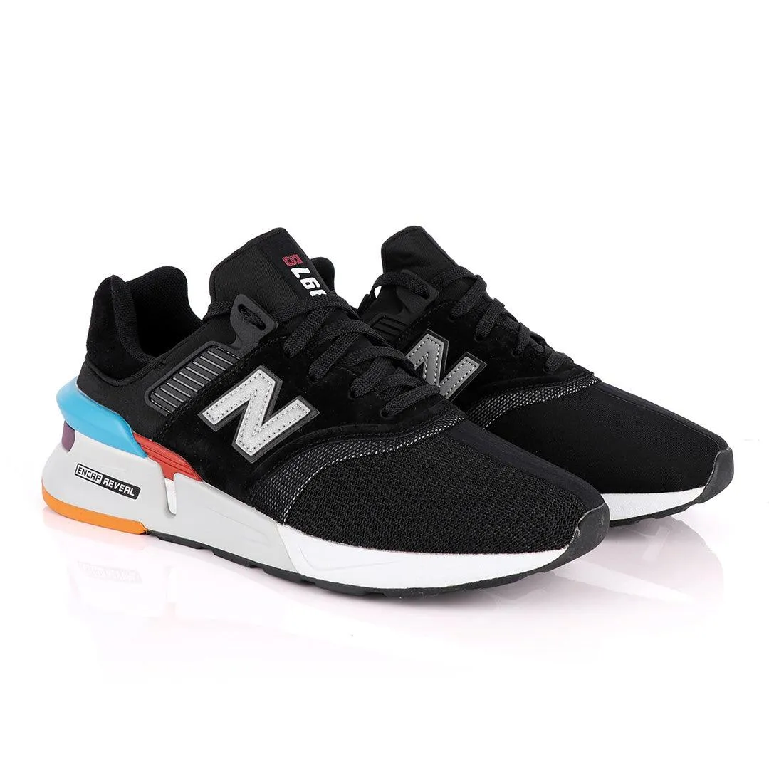 NB Encap Reveal Black Men Running Sneakers