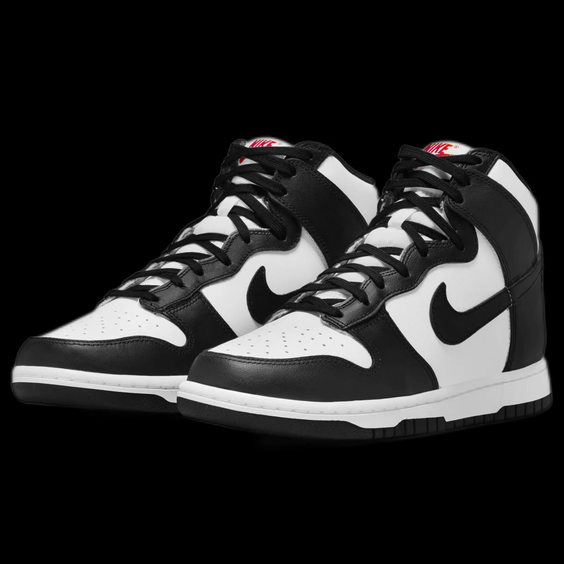 Nike Dunk High Wmns 'Black White'