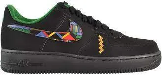 NK Force 1 Low Jamaica Urban Jungle Sneakers - Black