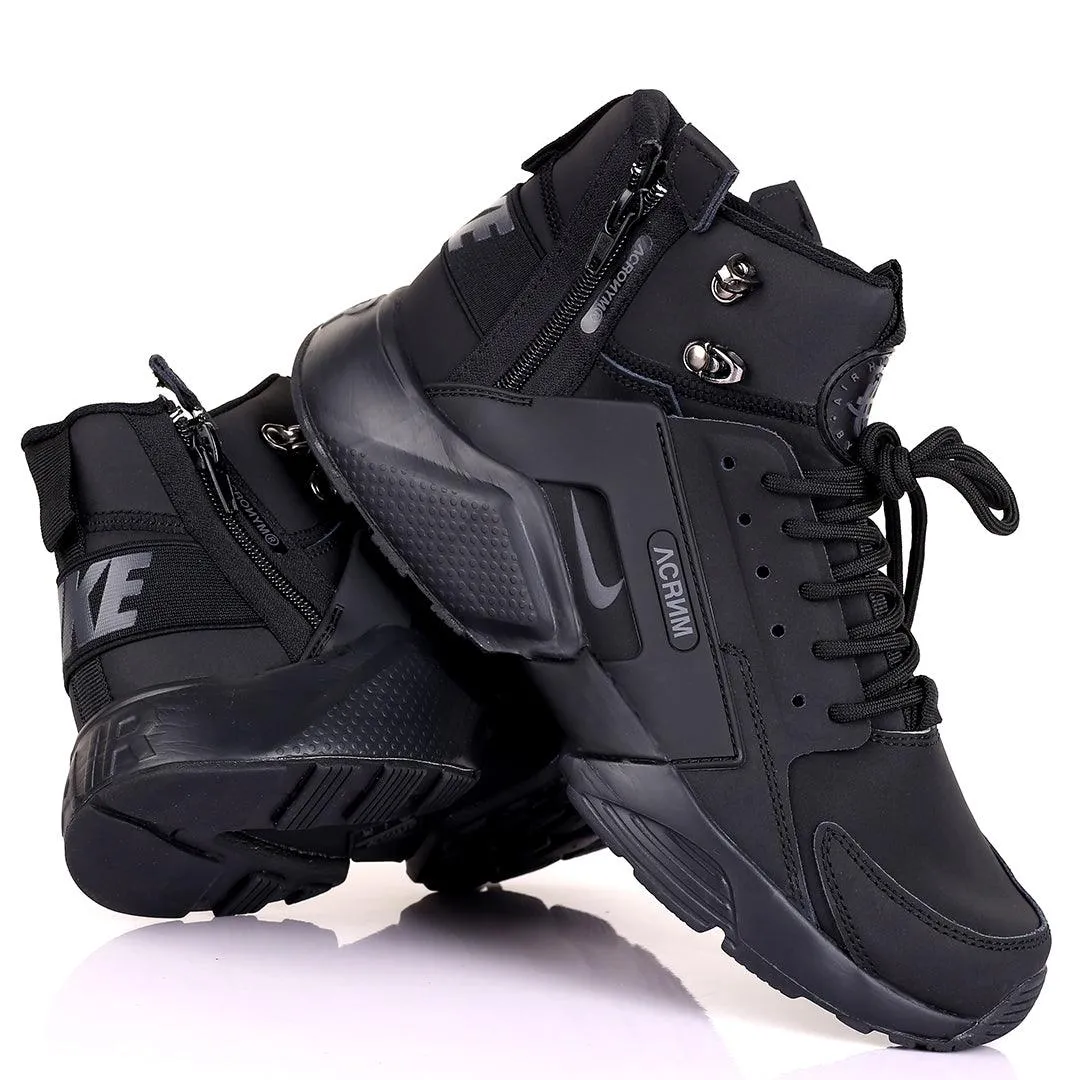 NK Huarache Ultra Acrnm All Black Sneakers