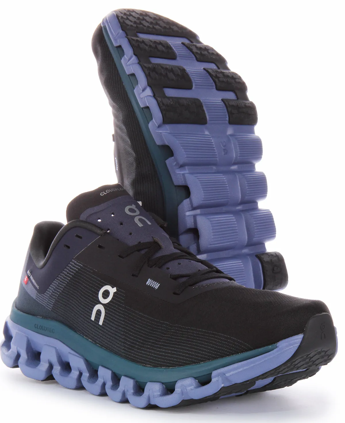 On Running Cloudflow 4 In Black Blue For Men