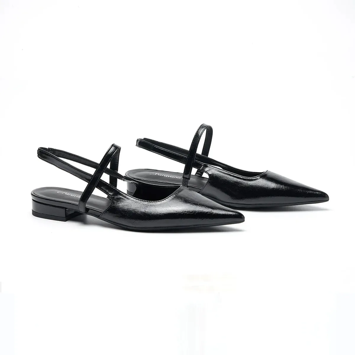 Pointed Toe Slingback Flats (Freya)