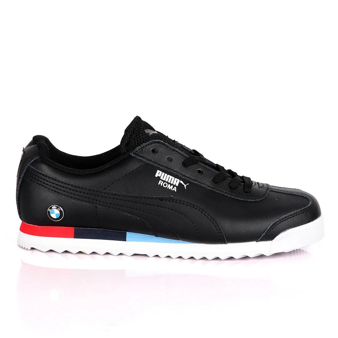 Puma Roma Motor Sport Black Sneakers