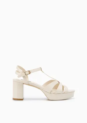 Sabella Mid Heels Ivory