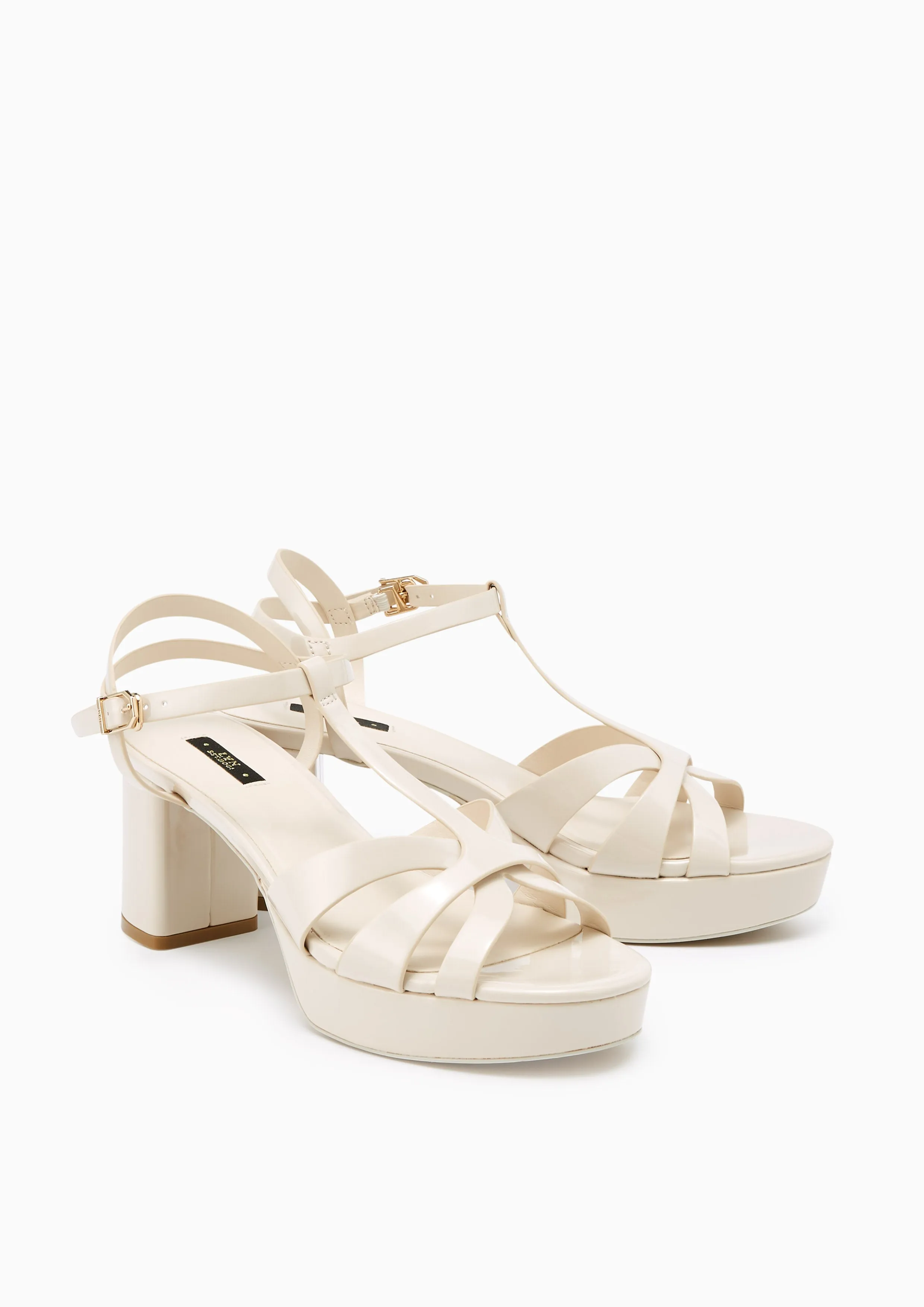 Sabella Mid Heels Ivory