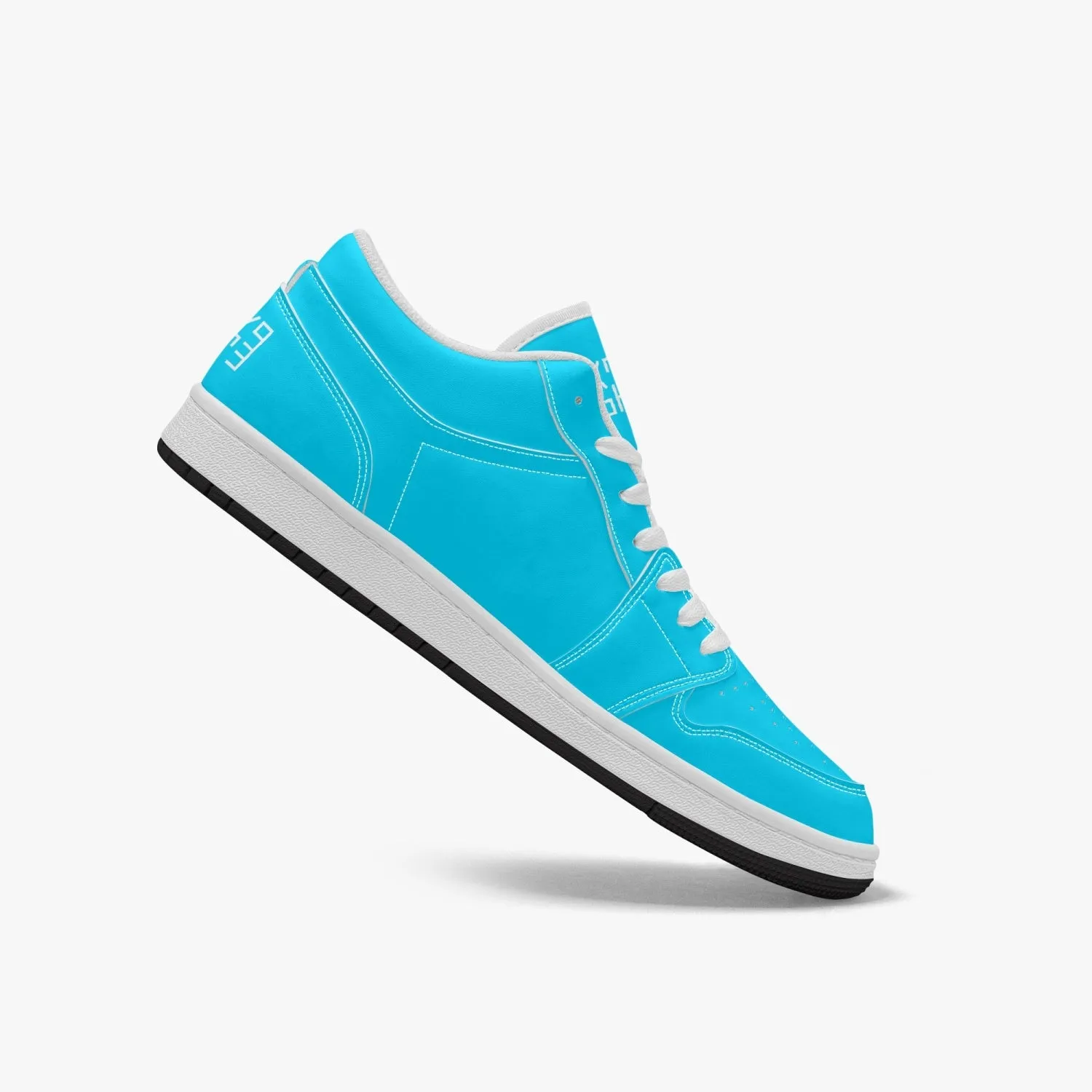 Sixty Eight 93 Logo White Aqua Blue SENTLT1 Shoes