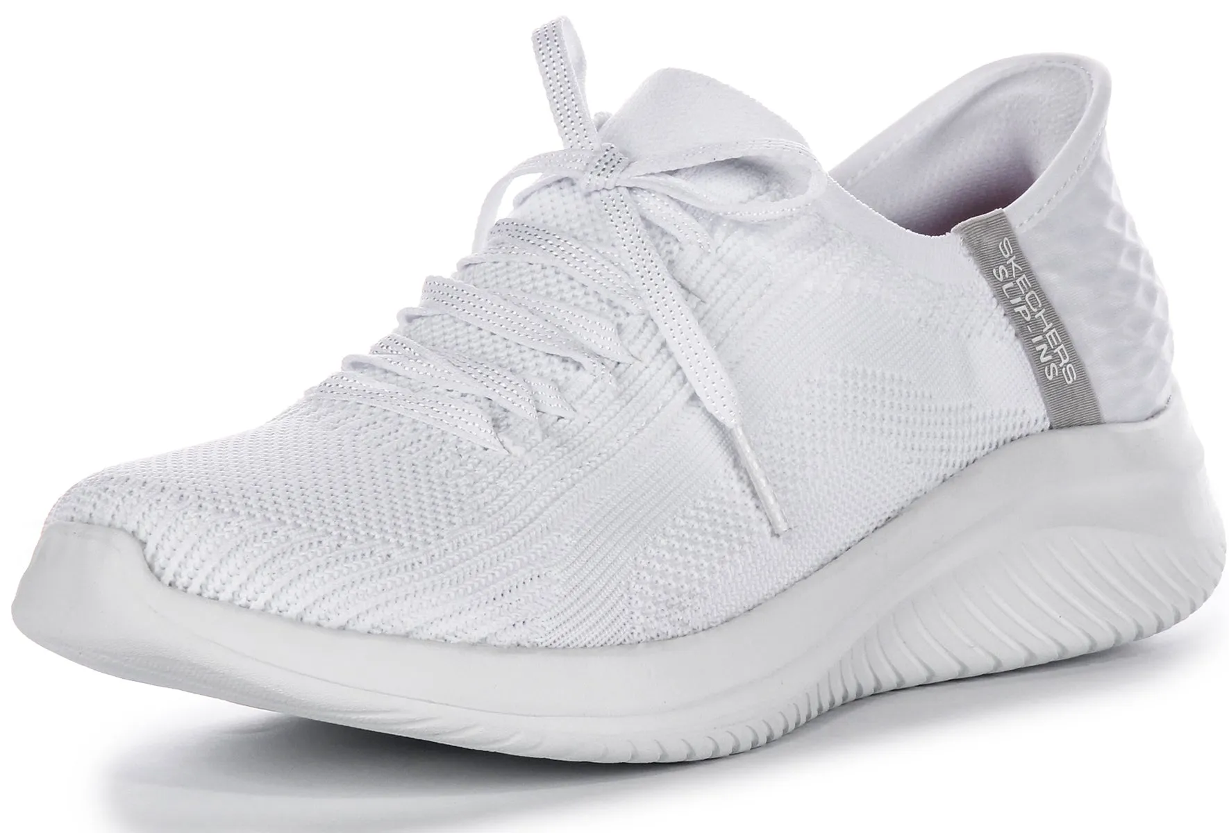 Skechers Ultra Flex 3.0 In White For Women